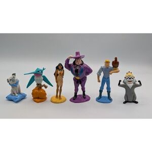 1995 Applause Disney Pocahontas 2-3" Vintage Figurine Set Of 6